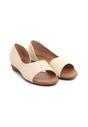 Beżowe Balerinki Know All