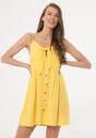 Żółta Sukienka Fermion