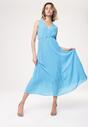 Niebieska Sukienka Neoclassicism