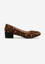 Pantofi cu toc Print leopard