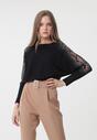Czarny Sweter Octavia
