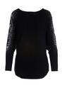 Czarny Sweter Octavia