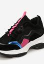 Czarne Sneakersy Kaydence