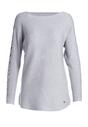 Jasnoszary Sweter Aubergine
