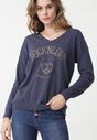 Granatowy Sweter Crystal Brook