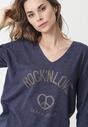 Granatowy Sweter Crystal Brook