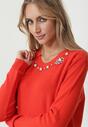 Koralowy Sweter Arriello