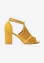 Żółte Sandały Anum