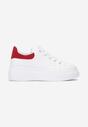 Biało-Czerwone Sneakersy Harding