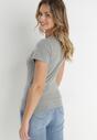 Szary T-shirt Eight