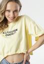 Jasnożółty T-shirt Ethimelle