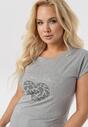 Szary T-shirt Raine