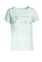 Miętowy T-shirt Pisimoni
