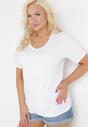 Biały T-shirt Genilin