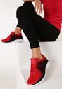 Czerwono-Czarne Buty Sportowe Adrilina