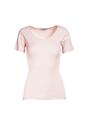 Jasnoróżowy T-shirt Ananore