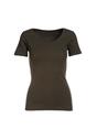 Ciemnozielony T-shirt Ananore