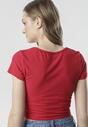 Czerwony T-shirt Petorei