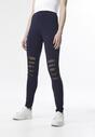 Granatowe Legginsy Perisia