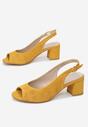 Żółte Sandały Arievianna