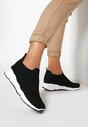 Czarne Sneakersy Haireino