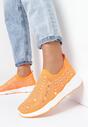 Pomarańczowe Sneakersy Acanos