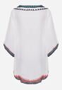Biała Tunika Narzutka Kahlisine