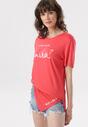 Czerwony T-shirt Alanome
