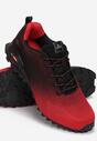 Czarno-Czerwone Buty Sportowe Lorairial
