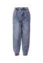 Niebieskie Jeansy Mom Fit Himethylia
