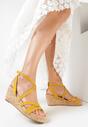 Żółte Sandały Asigonia