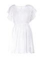 Biała Sukienka Molleia