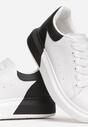 Biało-Czarne Sneakersy Idathise