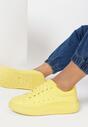 Żółte Sneakersy Thashi