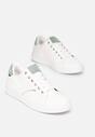 Biało-Miętowe Buty Sportowe Irinlyn