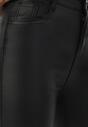 Czarne Spodnie Z Ekoskóry Dorlee