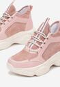 Różowe Sneakersy Cahrraya