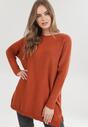 Brązowy Sweter Elinlisa