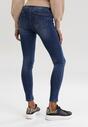 Niebieskie Jeansy Skinny Risnessa