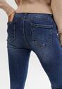 Niebieskie Jeansy Skinny Risnessa