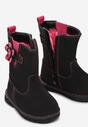 Czarno-Fuksjowe Botki Skyridge