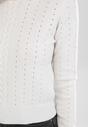 Biały Sweter Rhouz