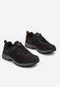 Czarno-Niebieskie Buty Sportowe Highless