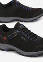 Czarno-Niebieskie Buty Sportowe Highless