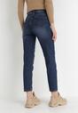 Granatowe Jeansy Slouchy Broombutter
