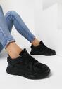 Czarne Sneakersy Wilhelmina