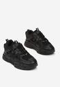 Czarne Sneakersy Wilhelmina