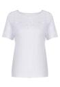 Biały T-shirt Zeuxose