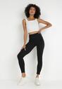 Czarne Legginsy Savaretis