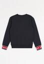 Granatowo-Czerwona Bluza Scarleth